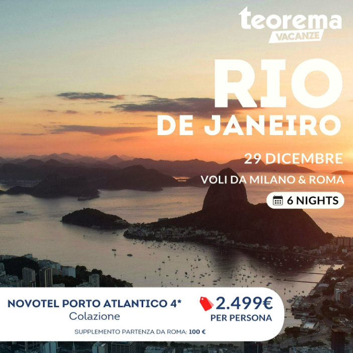 TEOREMA: CAPODANNO A RIO DE JANEIRO
