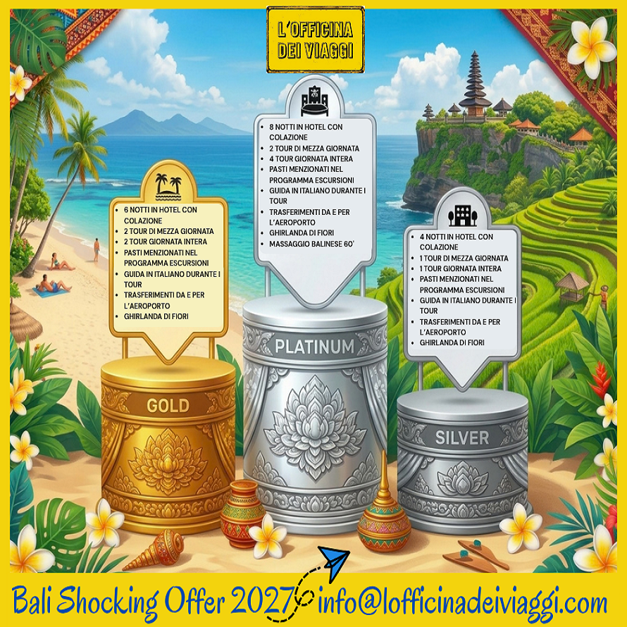 BALI SHOCKING OFFER 2027