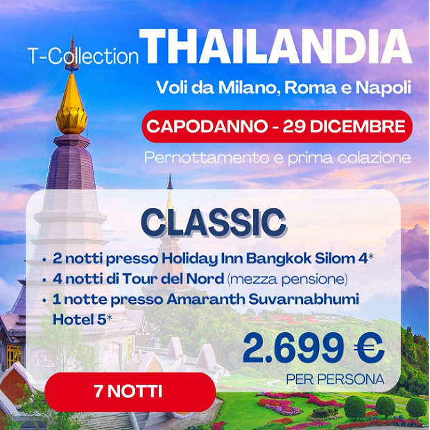 TEOREMA VACANZE: SPECIALE CAPODANNO THAILANDIA
